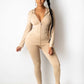 Two Piece Set Tracksuit Women Festival Clothing Fall Winter Top+Pant Sweat Suits Neon 2 Piece Outfits Matching Sets