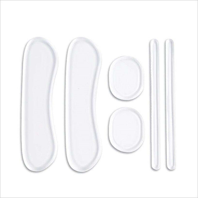 Silicone Gel heel protector soft Cushion protector Foot feet Care Shoe Insert Pad Insole shoes accessories insoles for shoes