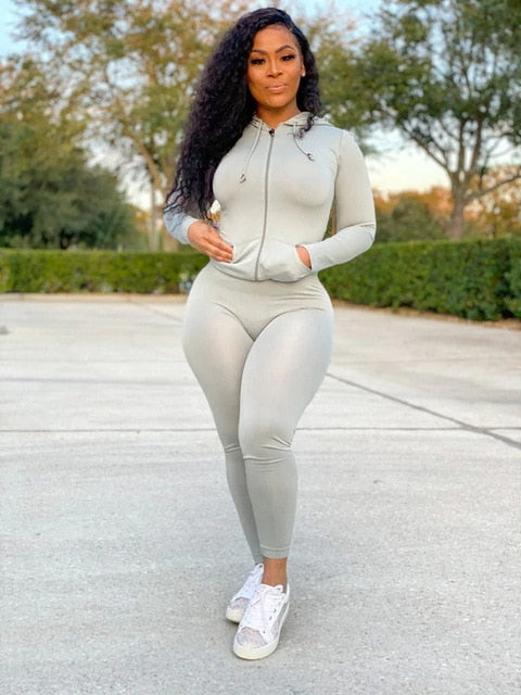 Two Piece Set Tracksuit Women Festival Clothing Fall Winter Top+Pant Sweat Suits Neon 2 Piece Outfits Matching Sets