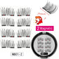 MB New 8Pcs Magnet Mink Lashes 100% Magnetic Eyelashes Natural Hair False Eye lashes 3D Fake Lash Fluffy Faux Cils magnetique