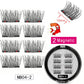 MB New 8Pcs Magnet Mink Lashes 100% Magnetic Eyelashes Natural Hair False Eye lashes 3D Fake Lash Fluffy Faux Cils magnetique