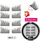 MB New 8Pcs Magnet Mink Lashes 100% Magnetic Eyelashes Natural Hair False Eye lashes 3D Fake Lash Fluffy Faux Cils magnetique