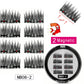 MB New 8Pcs Magnet Mink Lashes 100% Magnetic Eyelashes Natural Hair False Eye lashes 3D Fake Lash Fluffy Faux Cils magnetique