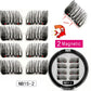 MB New 8Pcs Magnet Mink Lashes 100% Magnetic Eyelashes Natural Hair False Eye lashes 3D Fake Lash Fluffy Faux Cils magnetique