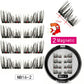MB New 8Pcs Magnet Mink Lashes 100% Magnetic Eyelashes Natural Hair False Eye lashes 3D Fake Lash Fluffy Faux Cils magnetique