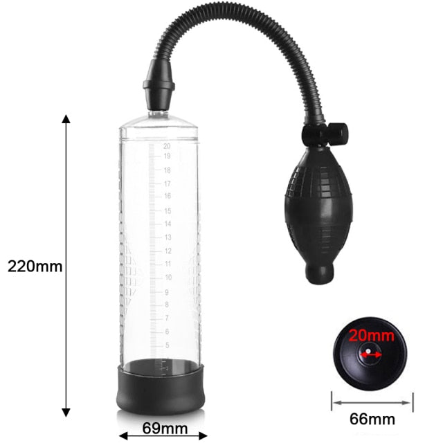 Penis Pump Penis Extender Enlargement Sex Toys for Men Male Masturbator Cock Dick Growth Delay Lasting Trainer Vacuum Pump
