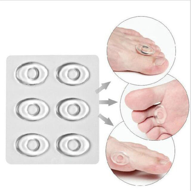 Silicone Gel heel protector soft Cushion protector Foot feet Care Shoe Insert Pad Insole shoes accessories insoles for shoes