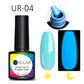 UR SUGAR 7.5ml Luminous Gel Nail Polish Glow In Dark Fluorescent Neon UV LED Nails Gel Soak Off Gel Varnish Nail Art Tools