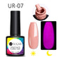 UR SUGAR 7.5ml Luminous Gel Nail Polish Glow In Dark Fluorescent Neon UV LED Nails Gel Soak Off Gel Varnish Nail Art Tools