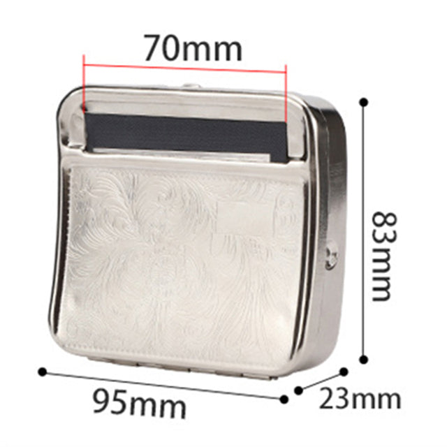 Metal Rolling Machine Tobacco Roller Cigarette Case 70/78/110mm Weed Manual Tobacco Roller Cigarette Rolling Machine For Smoking