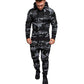 NEW Men&#39;s Casual Tracksuit  Autumn Winter Men Hoodies and Sweatpants Two Pieces Sets Sportswear Plus Size Clothing for Male