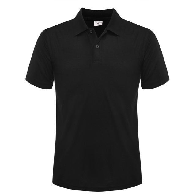 Solid Color Lapel POLO Shirt Summer Fashion Breathable Men and Women Short-Sleeved Top Custom Embroidery Printing LOGO 2021 NEW