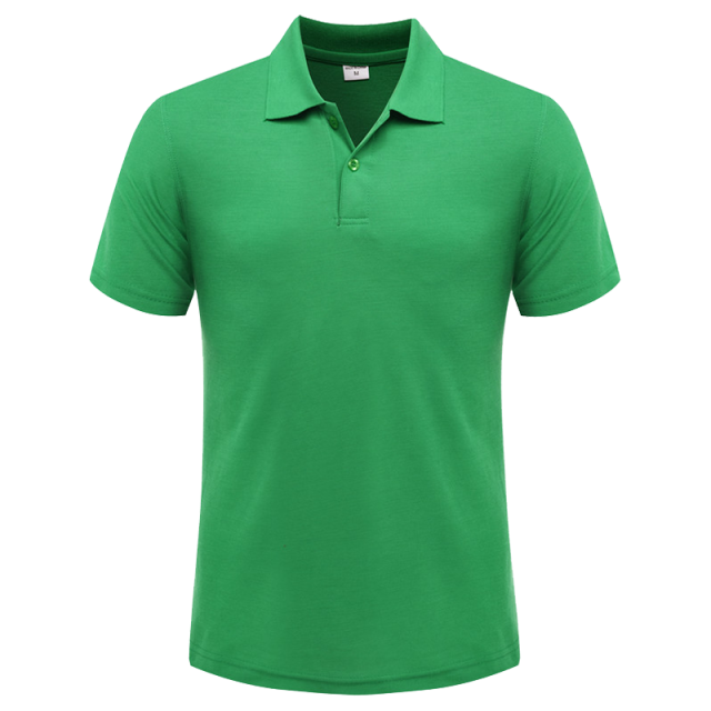 Solid Color Lapel POLO Shirt Summer Fashion Breathable Men and Women Short-Sleeved Top Custom Embroidery Printing LOGO 2021 NEW