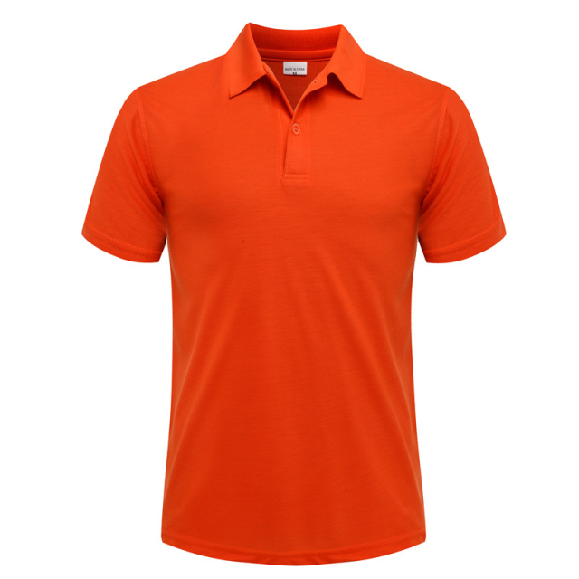 Solid Color Lapel POLO Shirt Summer Fashion Breathable Men and Women Short-Sleeved Top Custom Embroidery Printing LOGO 2021 NEW