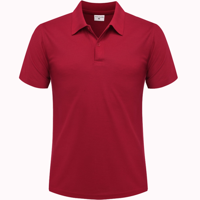 Solid Color Lapel POLO Shirt Summer Fashion Breathable Men and Women Short-Sleeved Top Custom Embroidery Printing LOGO 2021 NEW