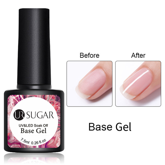 UR SUGAR 7.5ml Luminous Gel Nail Polish Glow In Dark Fluorescent Neon UV LED Nails Gel Soak Off Gel Varnish Nail Art Tools