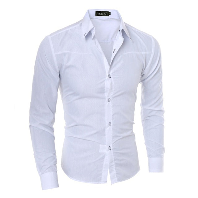 Mens Shirts  Mens Dress Shirts for Men  Office Business Casual japanese fashion  button shirt