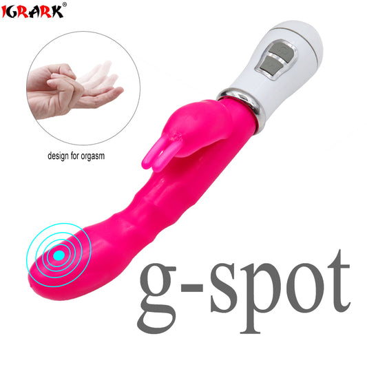 12 Speed Strong Rabbits Vibrator Clitoris Stimulator Double G-spot Massager Sex Toys For Women Female Masturbator Sex Shop