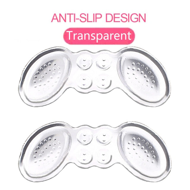Sunvo Silicone Heel Pads for Women&#39;s Shoes Inserts High Heels Gel Insoles for Shoes Back Heel Pain Relief Liners Protector Pad