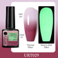 UR SUGAR 7.5ml Luminous Thermal Gel Nail Polish 2 In 1 Color Changing Glow in Dark Soak Off Manicuring UV Gel Nail Art Varnish