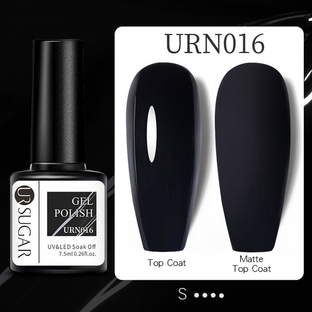 UR SUGAR 7.5ml Luminous Thermal Gel Nail Polish 2 In 1 Color Changing Glow in Dark Soak Off Manicuring UV Gel Nail Art Varnish