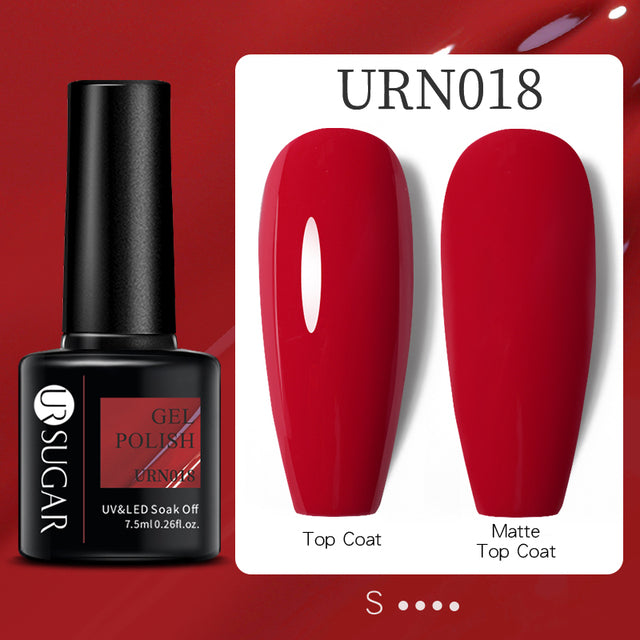 UR SUGAR 7.5ml Luminous Thermal Gel Nail Polish 2 In 1 Color Changing Glow in Dark Soak Off Manicuring UV Gel Nail Art Varnish