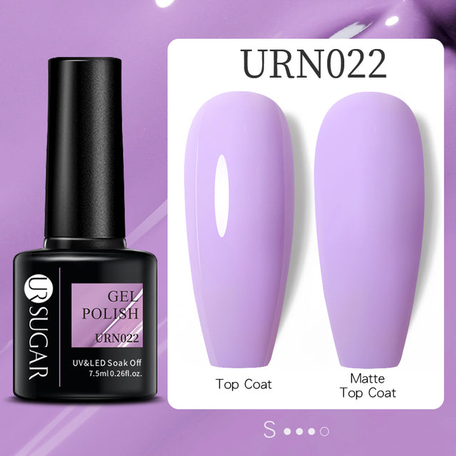 UR SUGAR 7.5ml Luminous Thermal Gel Nail Polish 2 In 1 Color Changing Glow in Dark Soak Off Manicuring UV Gel Nail Art Varnish