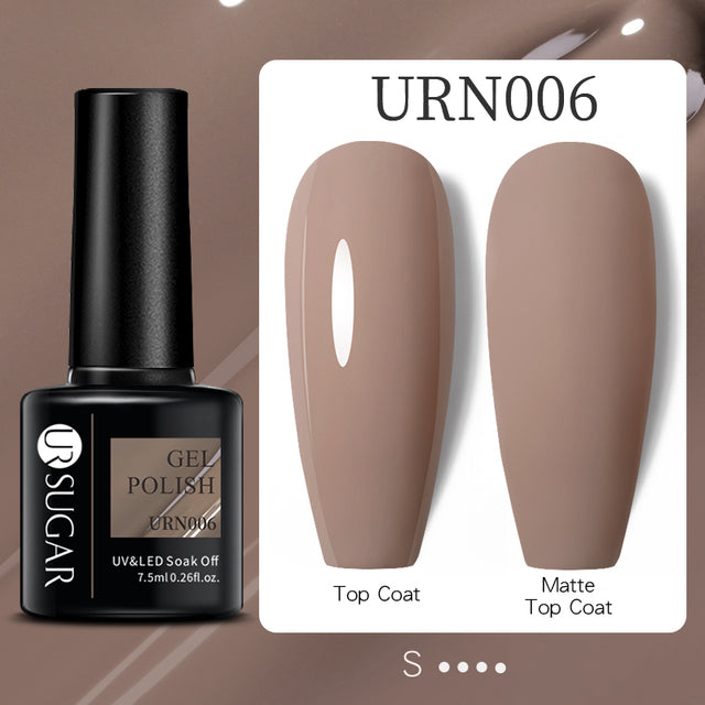 UR SUGAR 7.5ml Luminous Thermal Gel Nail Polish 2 In 1 Color Changing Glow in Dark Soak Off Manicuring UV Gel Nail Art Varnish