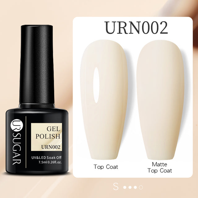 UR SUGAR 7.5ml Luminous Thermal Gel Nail Polish 2 In 1 Color Changing Glow in Dark Soak Off Manicuring UV Gel Nail Art Varnish