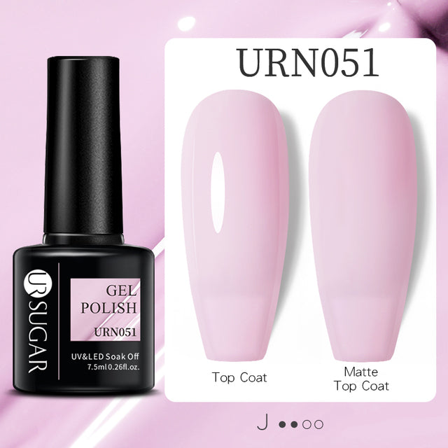 UR SUGAR 7.5ml Luminous Thermal Gel Nail Polish 2 In 1 Color Changing Glow in Dark Soak Off Manicuring UV Gel Nail Art Varnish