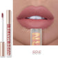 Nude Creamy Semi Matte Lipgloss Waterproof Long Lasting Moist Lip Gloss Plumper Liquid Lipstick Lips Tattoo Makeup rouge a levre