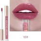 Nude Creamy Semi Matte Lipgloss Waterproof Long Lasting Moist Lip Gloss Plumper Liquid Lipstick Lips Tattoo Makeup rouge a levre