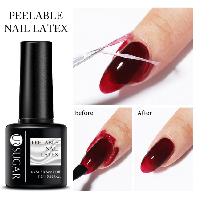 UR SUGAR 7.5ml Reflective Glitter Gel Nail Polish Winter Color Sparkling Sequins Soak Off UV LED Varnish Nail Art Decoration