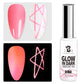 BOZLIN 12 Colors Glow In Dark Liner Art Gel 8ml Soak Off UV/LED Luminous Neon Color Gel Nail Polish Nail Art Tool Designs Liners