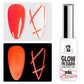 BOZLIN 12 Colors Glow In Dark Liner Art Gel 8ml Soak Off UV/LED Luminous Neon Color Gel Nail Polish Nail Art Tool Designs Liners