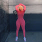 Streetwear White Knitted Sexy Bodycon Lucky Label Jumpsuit Women Overall 2022 Long Sleeve Skinny Rompers Womens Jumpsuit Female