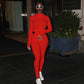 Streetwear White Knitted Sexy Bodycon Lucky Label Jumpsuit Women Overall 2022 Long Sleeve Skinny Rompers Womens Jumpsuit Female