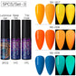 Luminous Nail Gel Glow In Dark Fluorescent Neon UV LED Semi Permanent Soak Off Gel Varnish Lighting In Night Nail Art Varnish