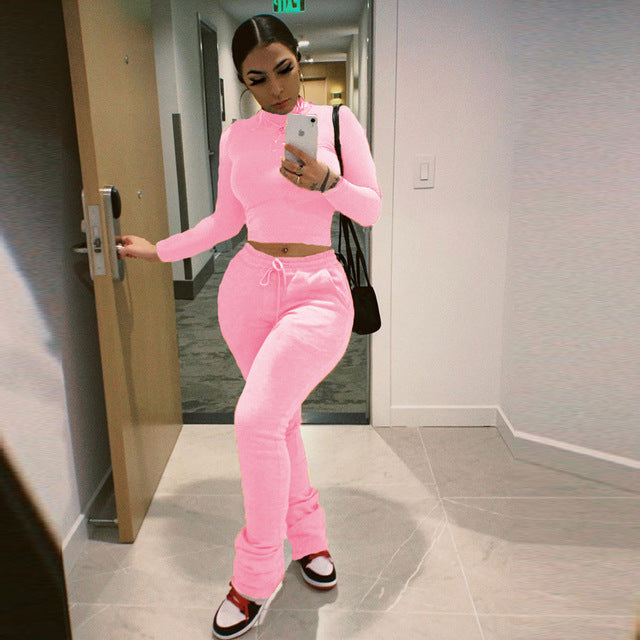 Women Jogger Sets Matching Sweat Suits for Women Blank Jogging Suits Wholesale Tracksuits