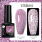 UR SUGAR 7.5ml Luminous Nail Gel Polish Reflective Glitter Glow Light In Dark Fashy UV LED Gel Soak Off Gel Varnish Nail Art DIY