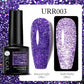 UR SUGAR 7.5ml Luminous Nail Gel Polish Reflective Glitter Glow Light In Dark Fashy UV LED Gel Soak Off Gel Varnish Nail Art DIY
