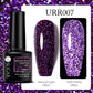 UR SUGAR 7.5ml Luminous Nail Gel Polish Reflective Glitter Glow Light In Dark Fashy UV LED Gel Soak Off Gel Varnish Nail Art DIY