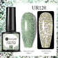 UR SUGAR 7.5ml Luminous Nail Gel Polish Reflective Glitter Glow Light In Dark Fashy UV LED Gel Soak Off Gel Varnish Nail Art DIY