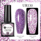 UR SUGAR 7.5ml Luminous Nail Gel Polish Reflective Glitter Glow Light In Dark Fashy UV LED Gel Soak Off Gel Varnish Nail Art DIY