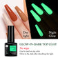 UR SUGAR 7.5ml Luminous Nail Gel Polish Reflective Glitter Glow Light In Dark Fashy UV LED Gel Soak Off Gel Varnish Nail Art DIY
