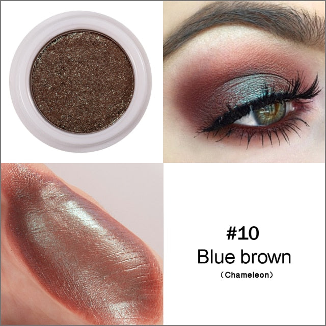 Polar Metal Eyeshadow Glitter Powder  Makeup Chameleon Eye Shadow Eyes Make up Shimmer Brighten Mashed Potato Shadows Cosmetics
