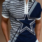 2021 New Men Polo Shirts Summer High Quality Casual Daily Short Sleeve Striped Mens Shirts Turn-Down Collar Zippers TEES Men