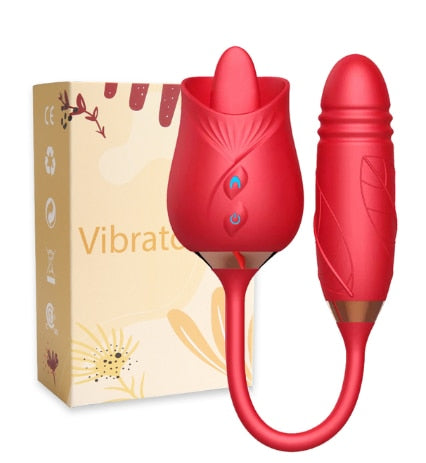 Rose Sucking Vibrator 10 Modes Vibrating Clit Sucker Nipple Blowjob Clitoris Stimulation Female Masturbation Sex Toys for Women