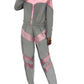 Reflective Two Piece Set Women Tracksuit Spring Clothes Zipper Jacket Crop Top and Pants Sets Casual Sweat Suits Chandal Mujer