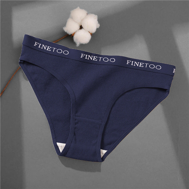 New Women&#39;s Cotton Briefs Female Underpants Sexy V Waist Women&#39;s Panties Cotton Plus Size Pantys Lingerie M-4XL